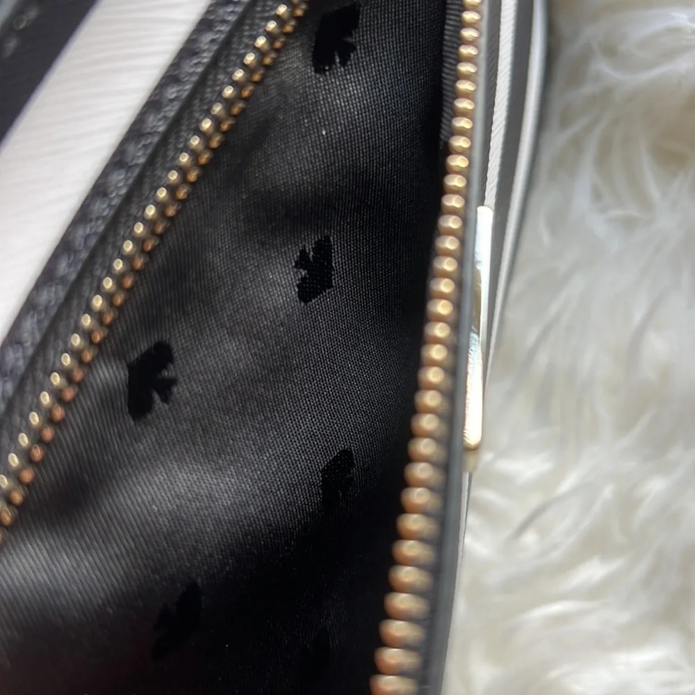 Kate Spade Shore Street Sailing Stripe Tinie Wristlet Black Multi - Picture 5 of 10